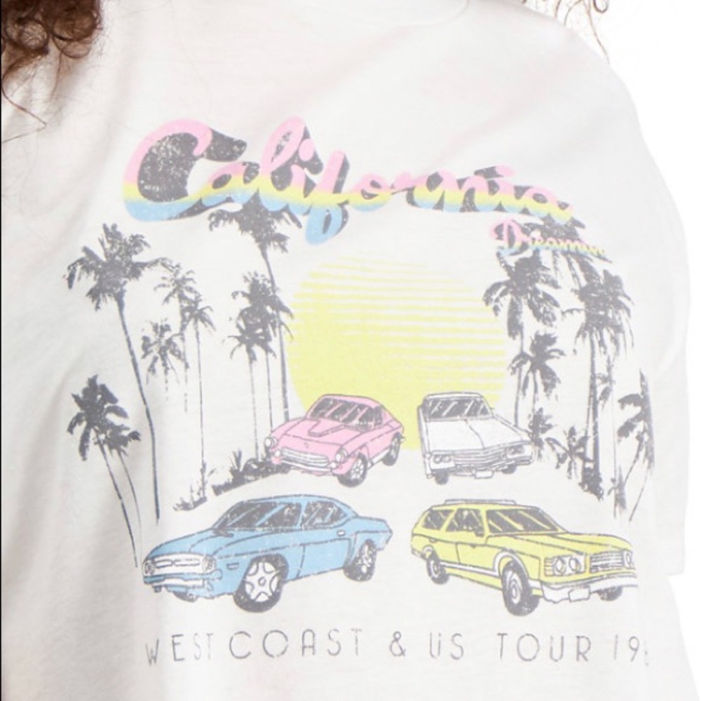 Retro print tee - Picture 1 of 3